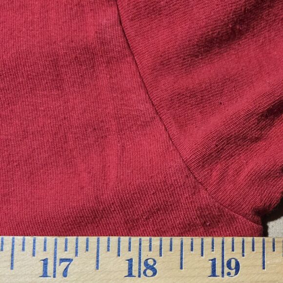 Sleeping With Sirens Shirt Retro Hot Topic Anchor Heart Logo Small Red Tultex - Picture 5 of 10